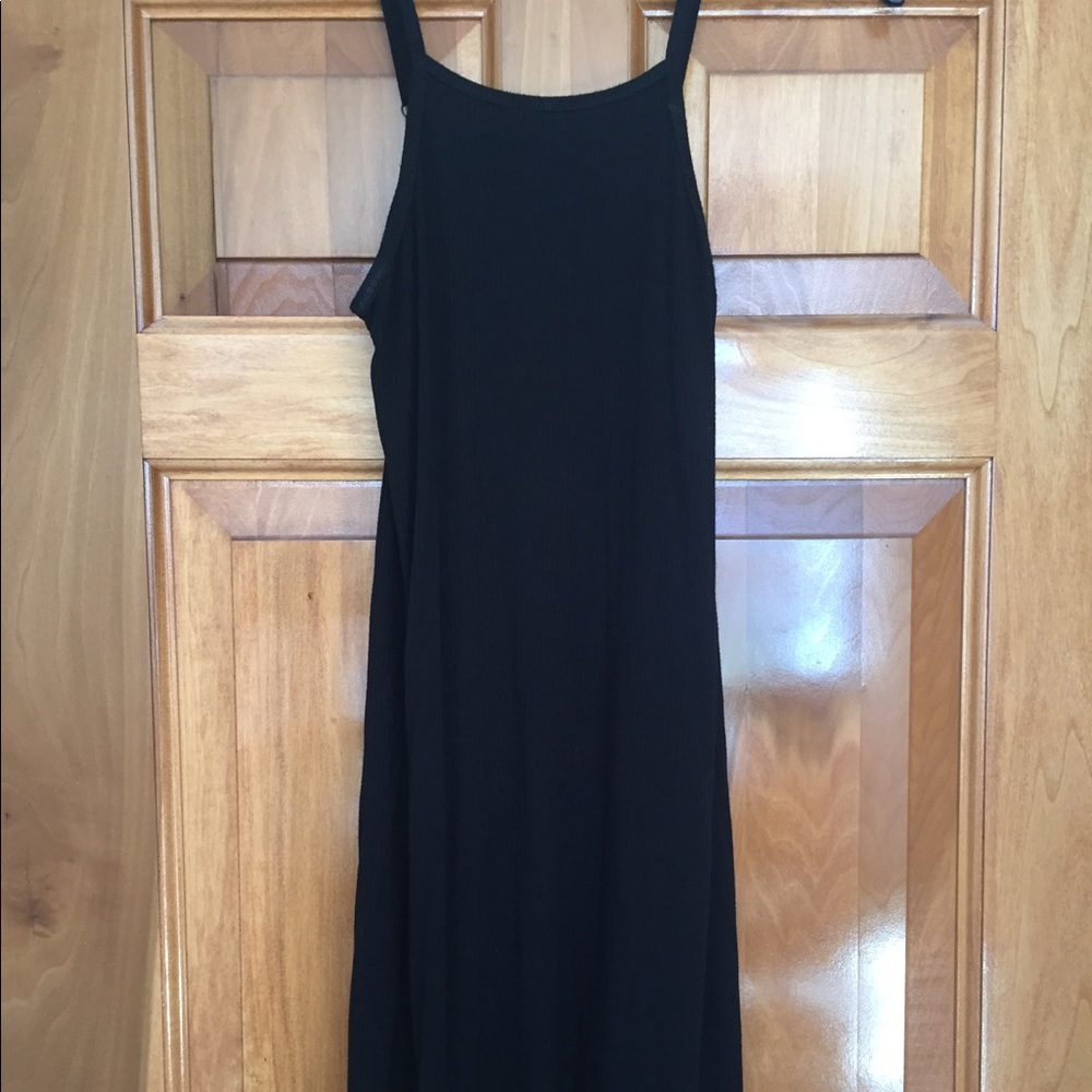 Mossimo black halter neck dress